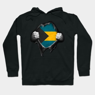 Bahamas Flag Bahamian Roots DNA Pride Gift Hoodie